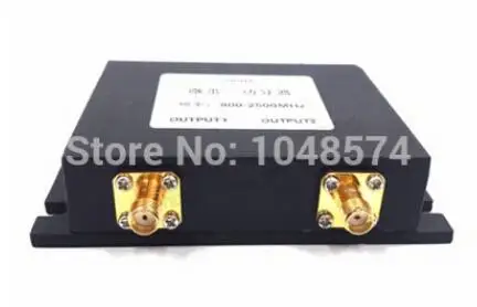 Zwei Fach 868MHz 915MHz Power Splitter Helium Power Divider 2 Way SMA Female 50W 50 Ohm