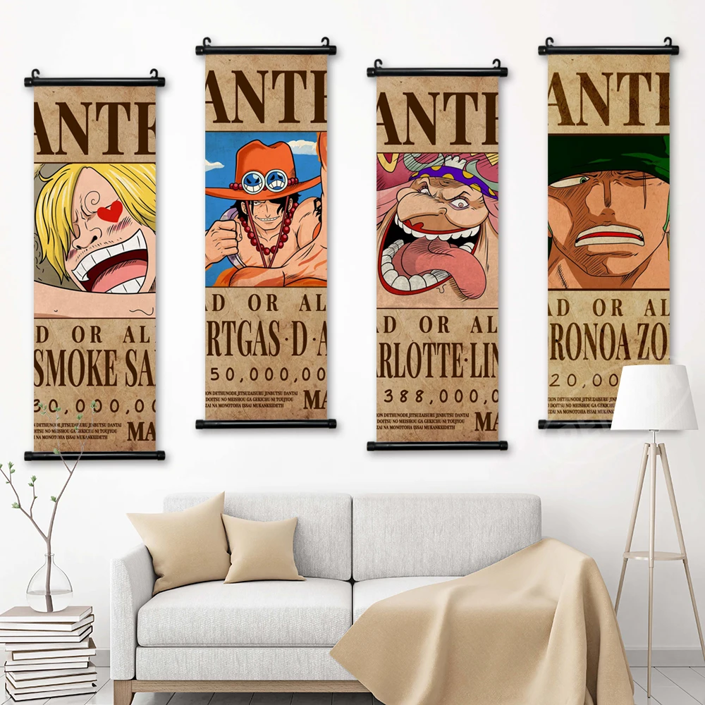 

Chopper Poster Sabo Canvas One Piece Print Nami Painting Wall Artwork Anime Picture Sanji Home Decoration Shanks Hanging Scrolls