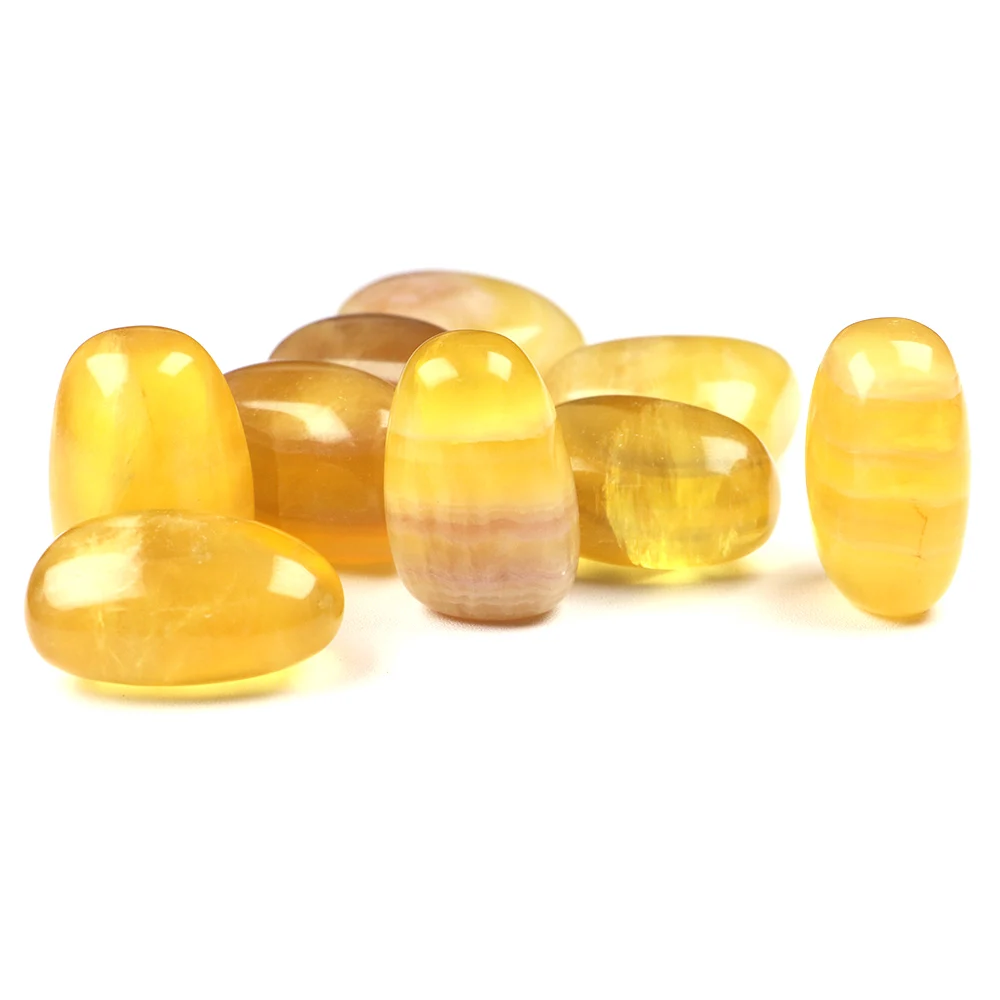 

Желтый флюорит, природный камень, 30-40 мм