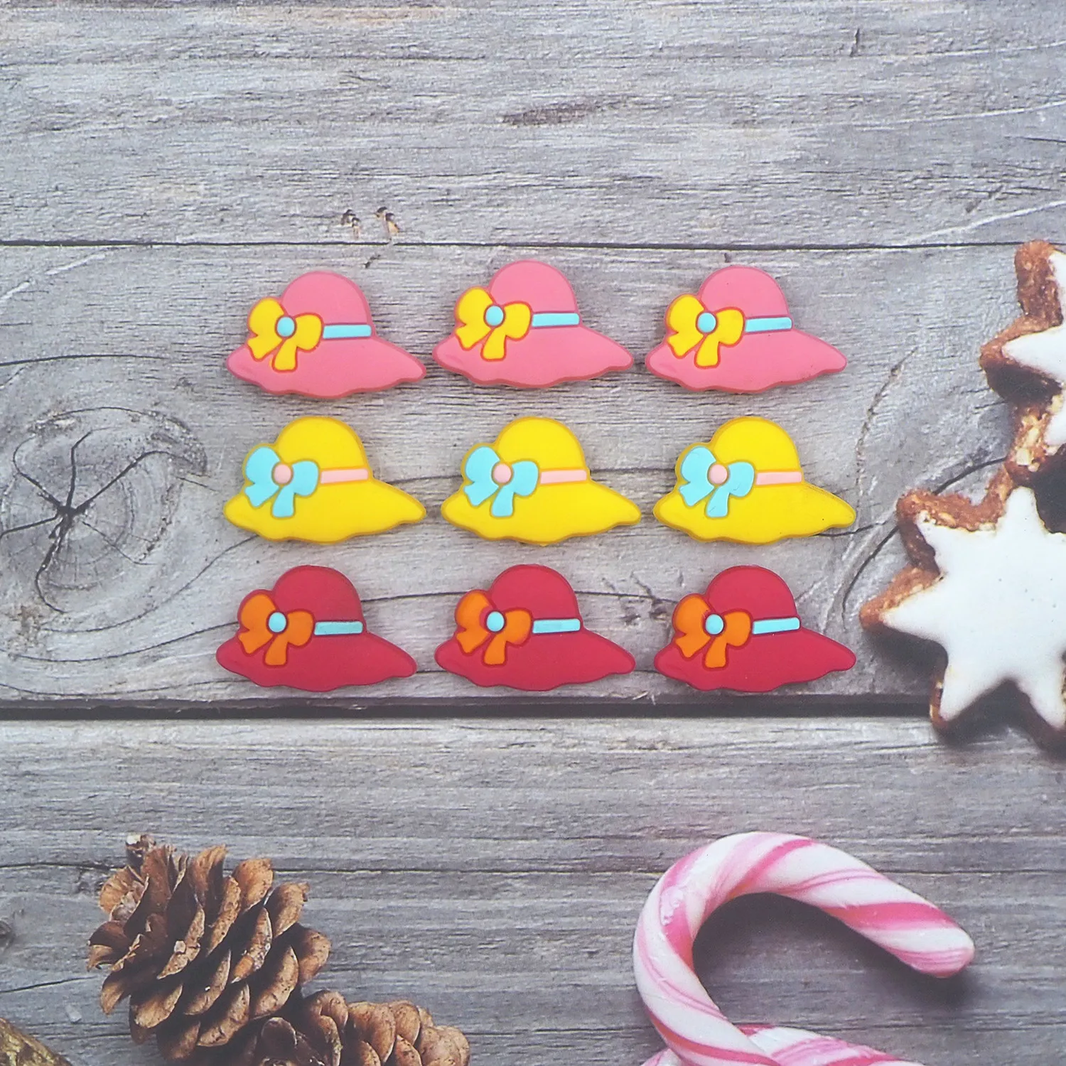 10 шт. силиконовые бусины Chenkai для изготовления ручек