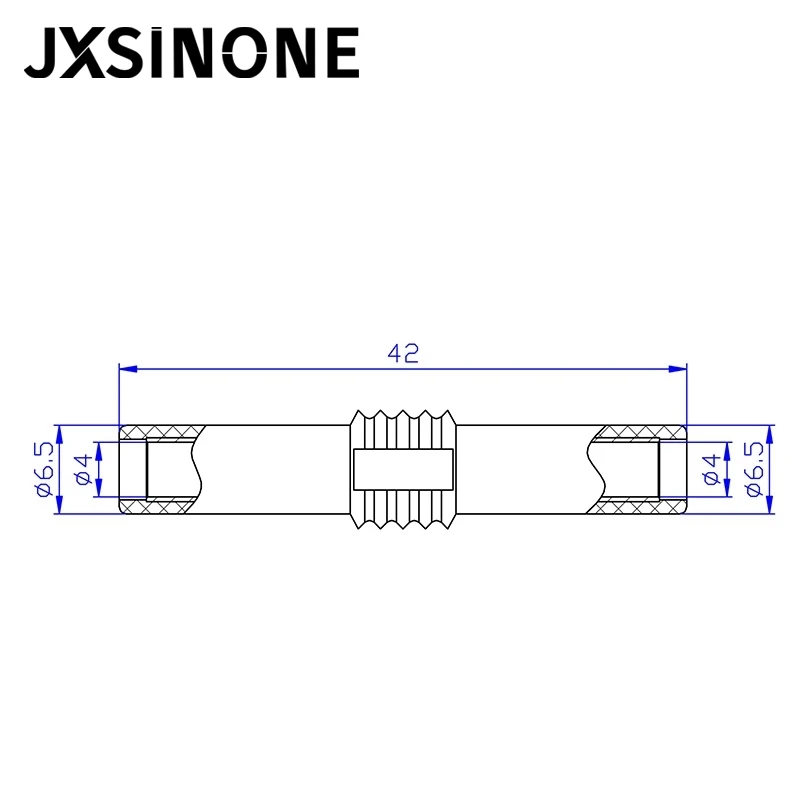 JXSINONE P7023 10 шт. 4 мм банан гнездо переходник с внутренней резьбой расширение