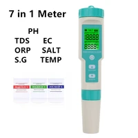 com 600 7 in 1 phtdsecorpsalinity s gtemp meter water quality monitor tester ip67 for drinking water aquariums ph meter