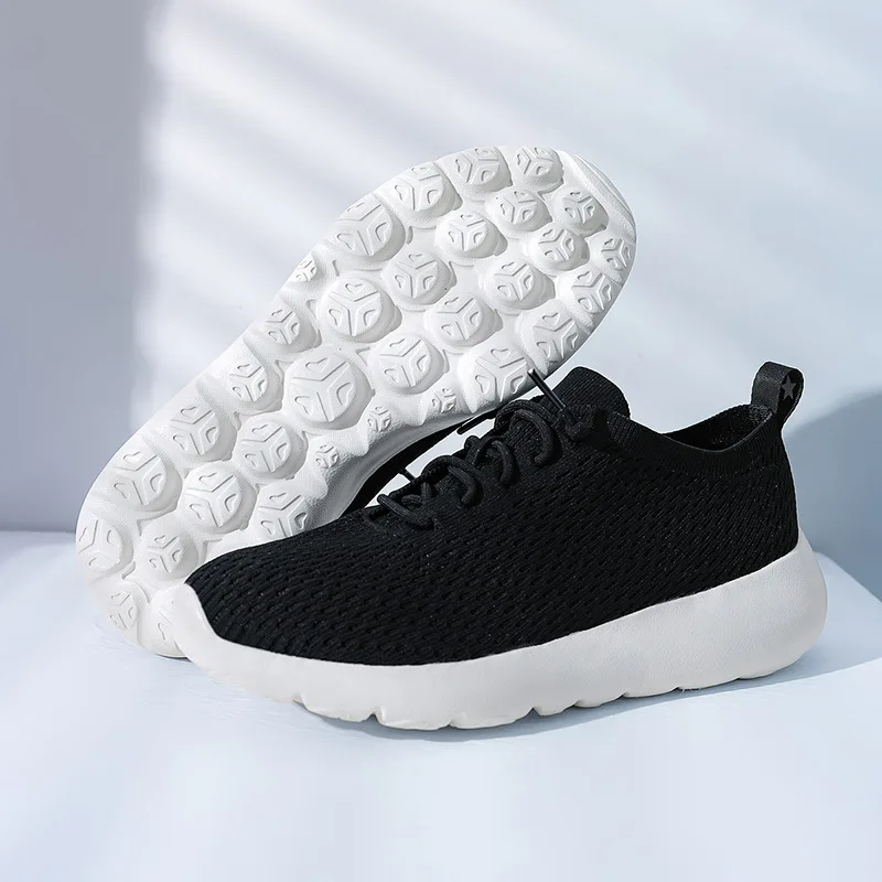 2022 Spring New Women's Shoes Sneakers Korean Style Breathable Sports Casual Shoes Women Solid Color Air Mesh Woman Shoe