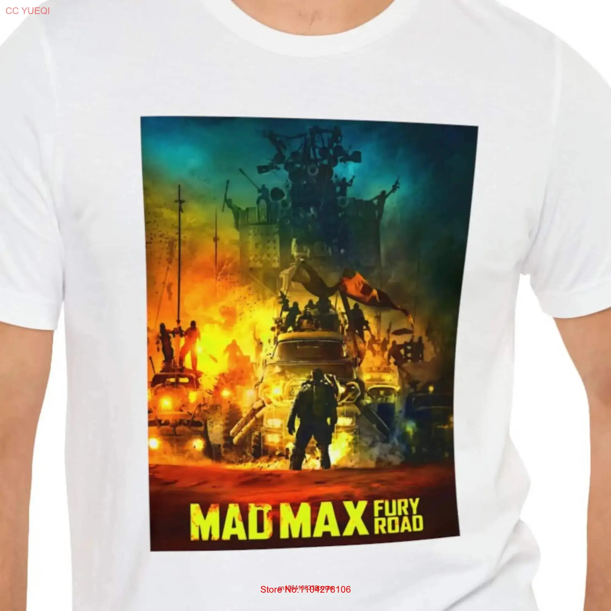 Футболка из фильма Безумный Макс 2015. экшн-приключения. Научно-фантастический