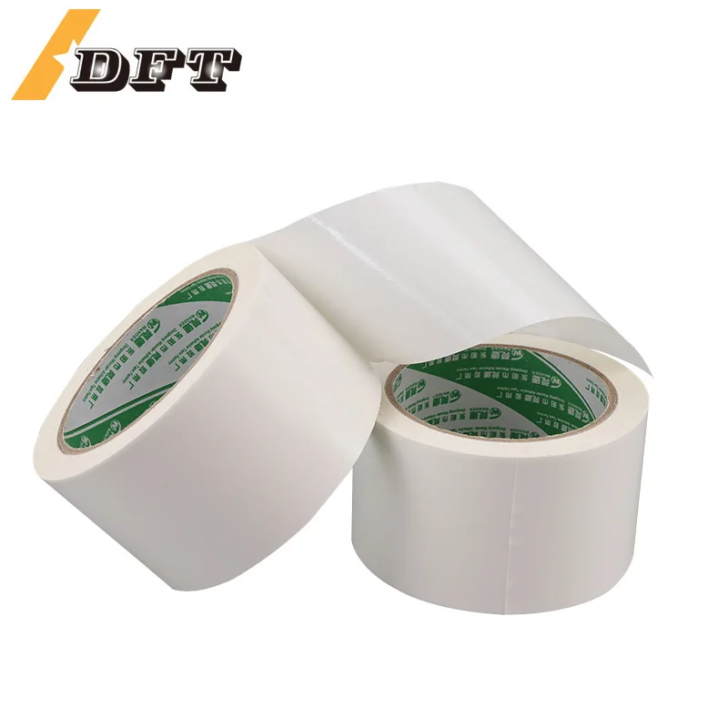

1 roll 20m Kraft Paper white Tape Sealing Self Adhesive Tape Car Painting Shelter Mounting Album Photo Frame Paper Waterproof