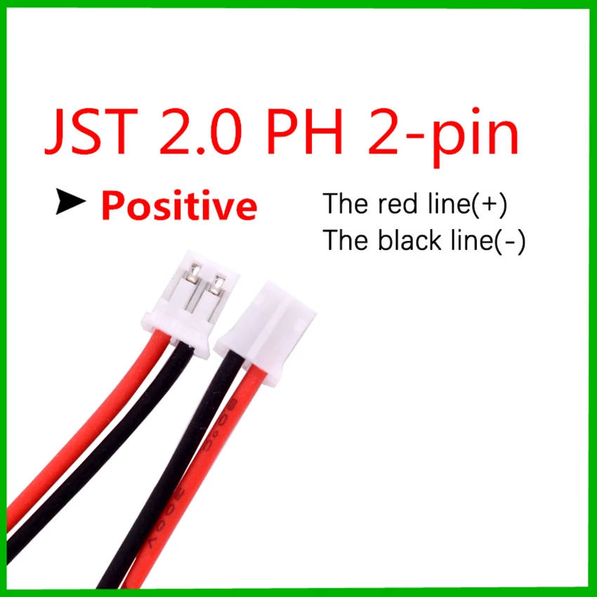 Литий-полимерный аккумулятор Ph2.0 мм 2-контактный для MP3 GPS светодиодные фонари DVR PDA