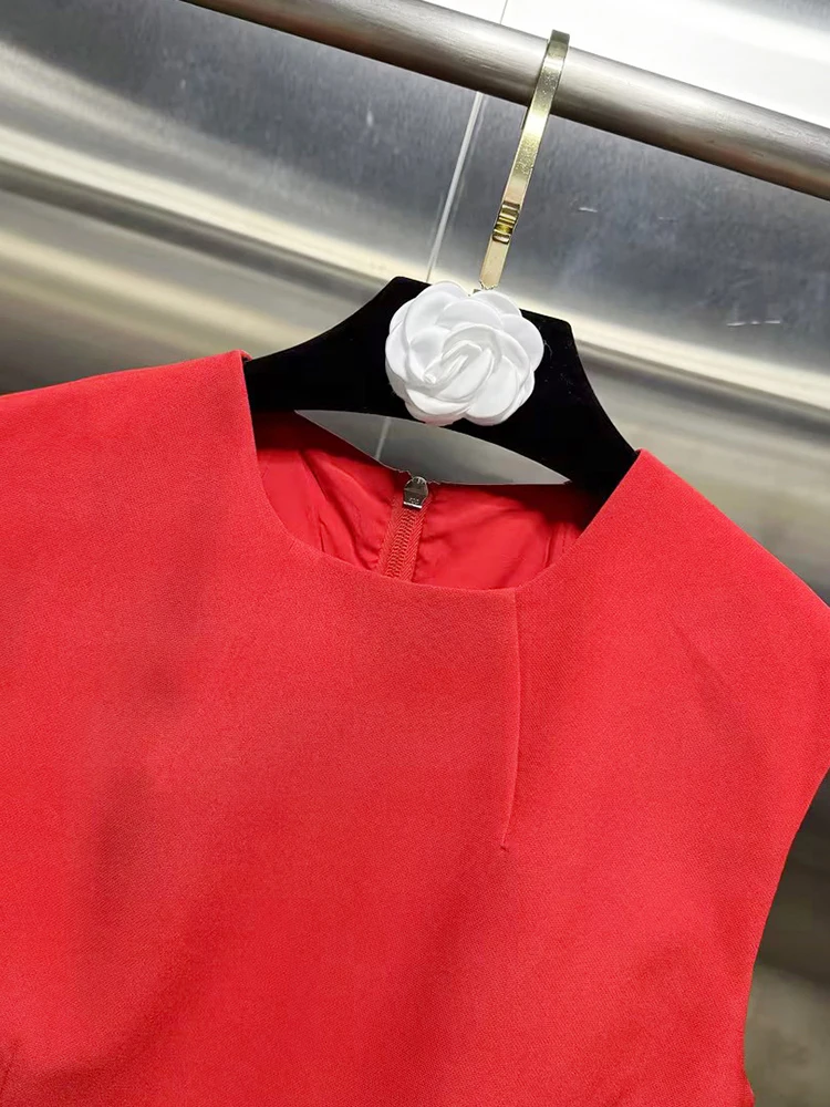 VGH повседневные лоскутные однотонные майки в горошек с кисточками для женщин