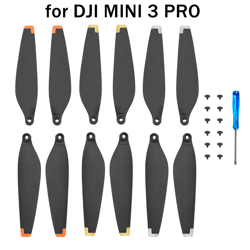 

1 Pair Propeller Props for DJI MINI 3 PRO Drone Replacement Light Weight Wing Fans 6030 Blade Spare Parts Accessories