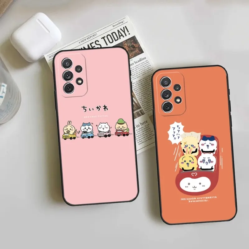 

Cute Cartoon Chiikawa Phone Case For Samsung Galaxy A21 A33 A31 A13 A02 A52 A22 A53 A73 A14 A54 A34 Back Cover