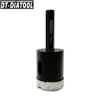 dt diatool 1pc dia30mm diamond hole saw drill core bits dry hexagon shank core milling cutter for tile porcelain marble