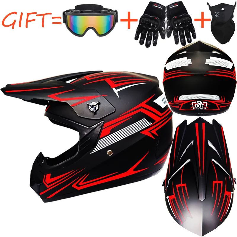 Защитный мотоциклетный шлем защитный для мотокросса | Автомобили и мотоциклы