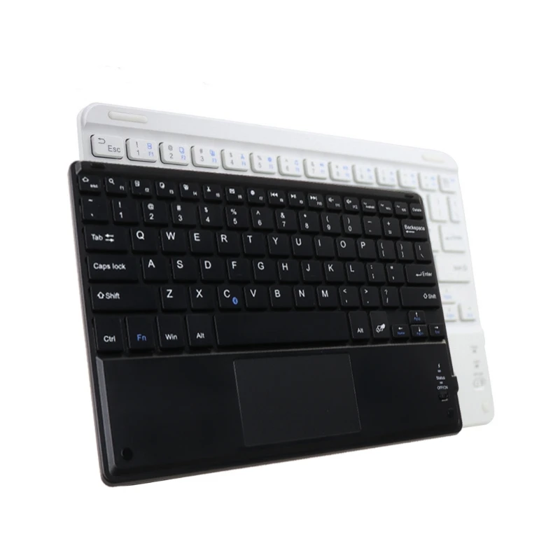 

7/9/10 Inches Wireless Bluetooth Lightweight Keyboard with Touchpad Home Keypad with Portable for Traveling High Quality