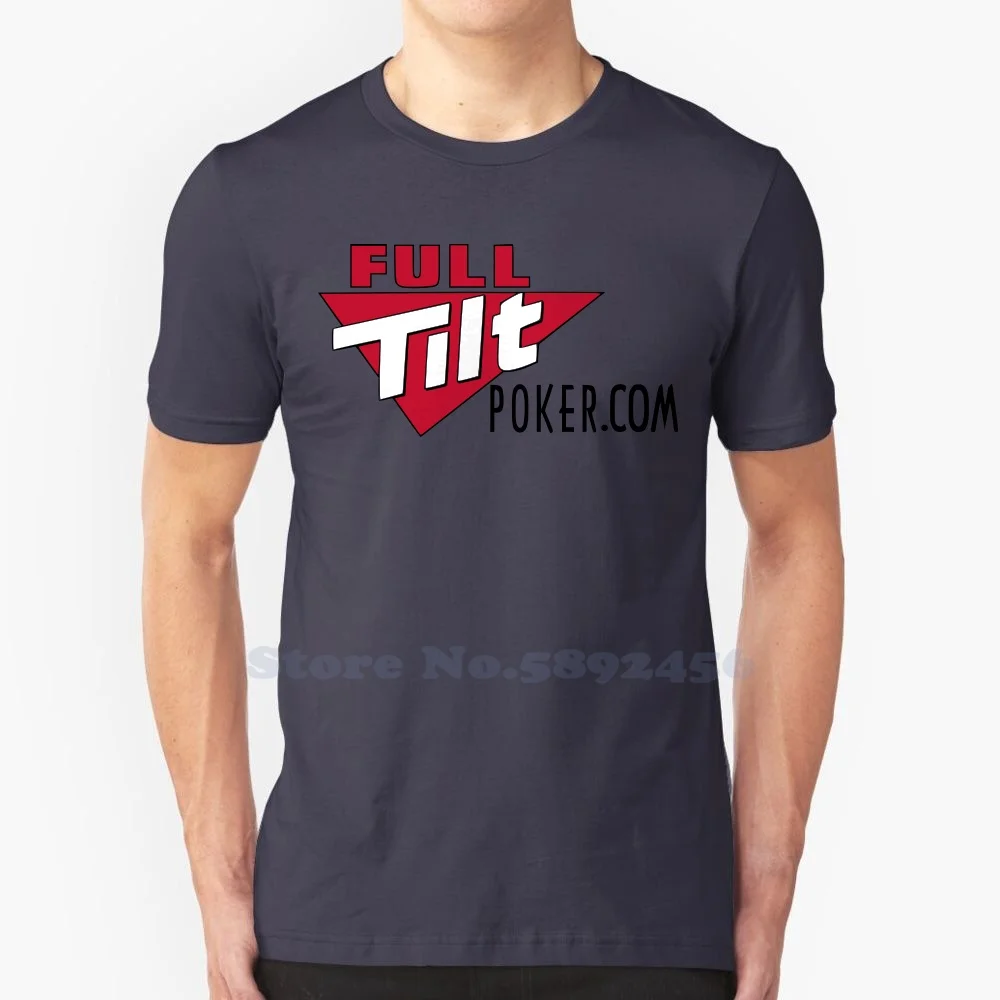 

Full Tilt Poker Brand Logo High-quality T Shirts 2023 Fashion T-shirt New Graphic Tee