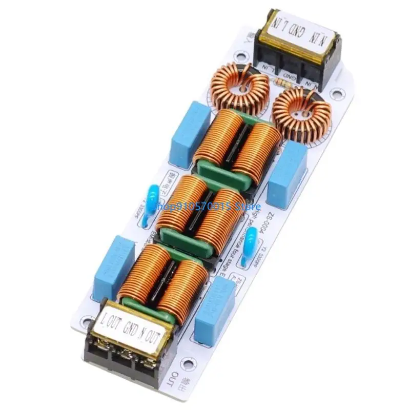 Фото B95C 4-ступенчатый фильтр электромагнитных помех AC110-250V для электроники №3