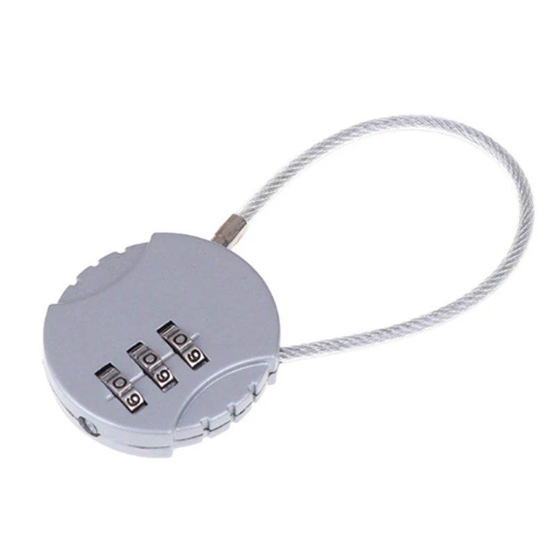 

Мини кодовый навесной замок