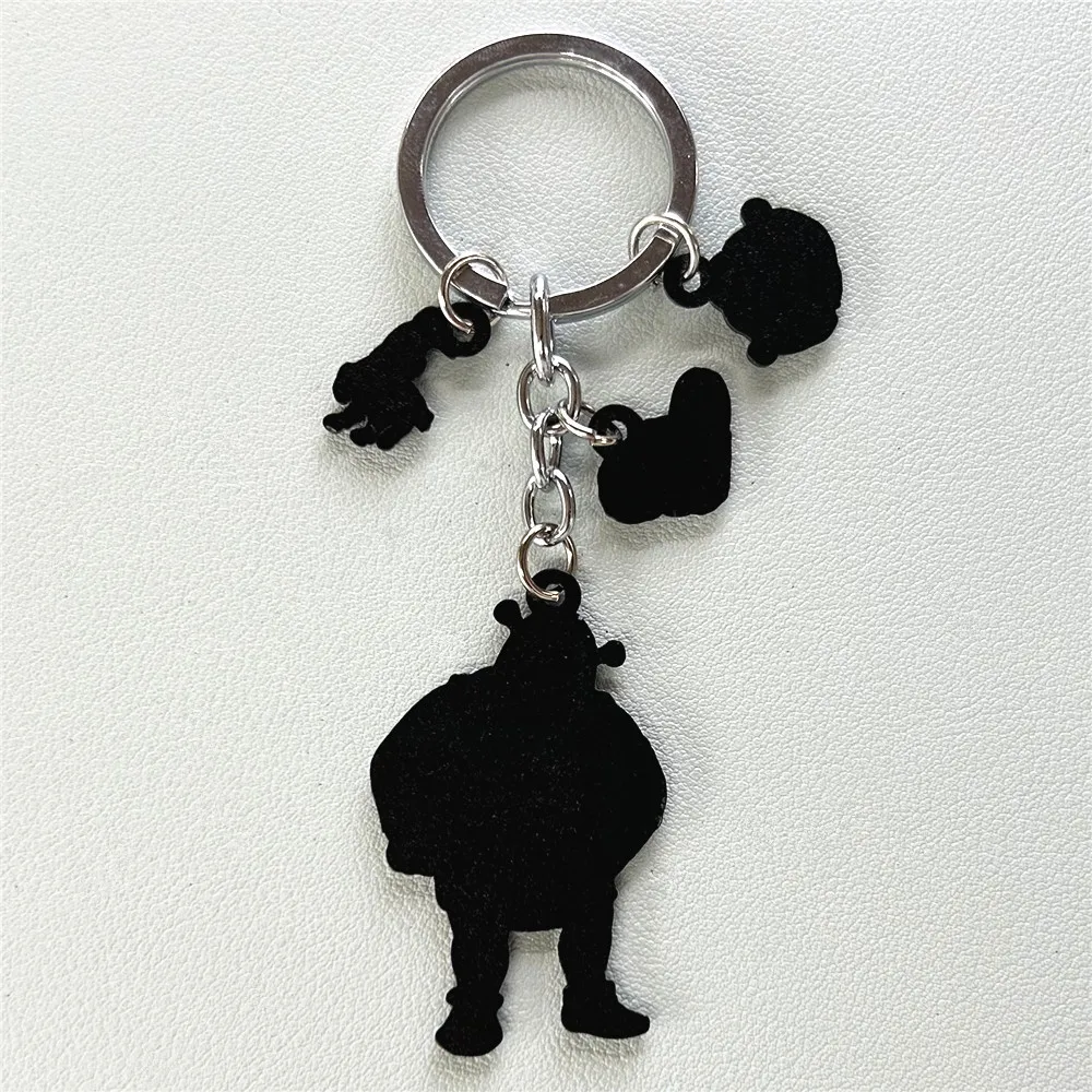 JYYH зеленый монстр мультфильм комикс Косплей окружающие брелки высокое качество