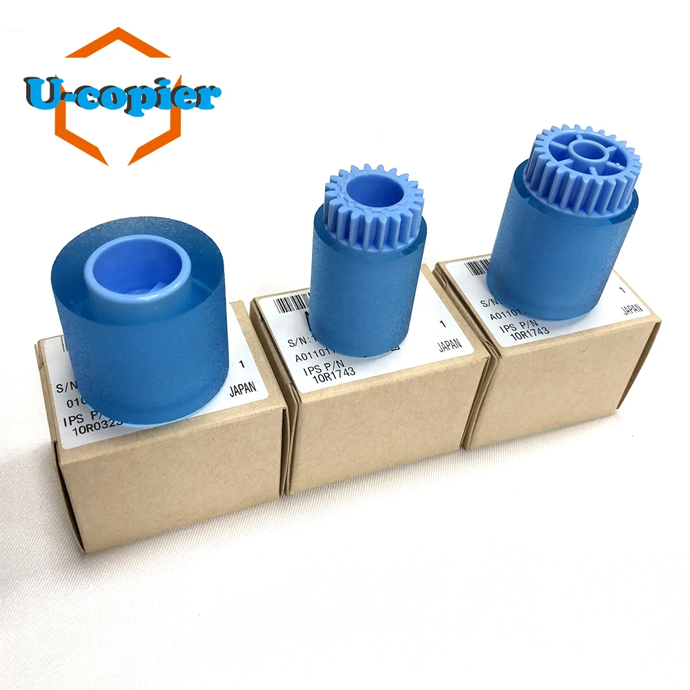 

10X Pickup Roller For Ricoh AF031082/AF030081/AF032080 + 10X Developer Bushing For Ricoh D202-3121 D202-3123 D202-3125 D202-3119