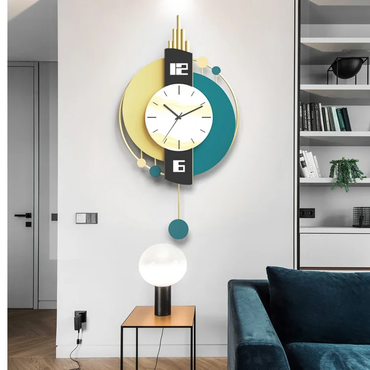 Fashionable Living Room Wall Clock Creative Simple Modern Ho