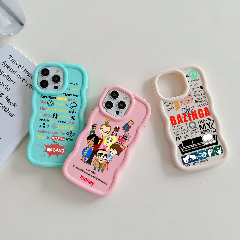 Чехол для телефона с изображением теории Большого взрыва Samsung A05S A10S A11 A12 A20S A21S A13 A14