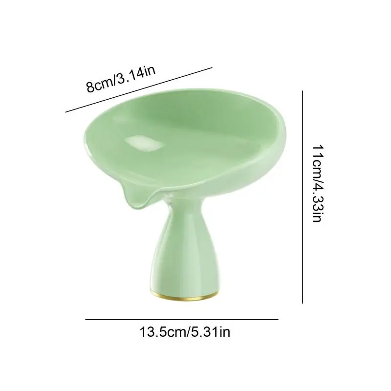 Сушилка для мыла душа нескользящая подставка со скошенным дизайном держатель