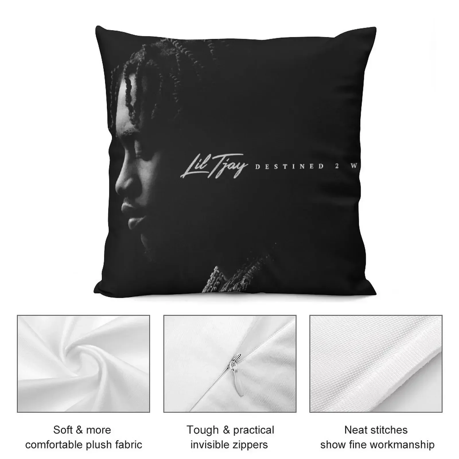 Lil Tjay-Destined 2 наволочка Win для дивана рождественская подушка