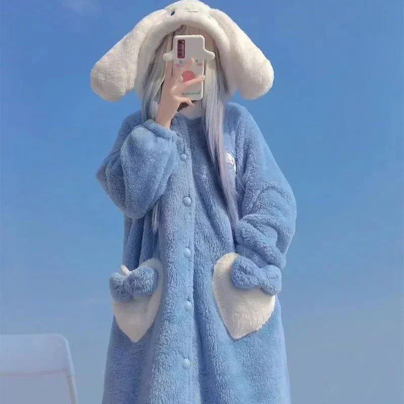 Новая ночная рубашка для собак Yugui зимний пуловер с капюшоном термоплатье