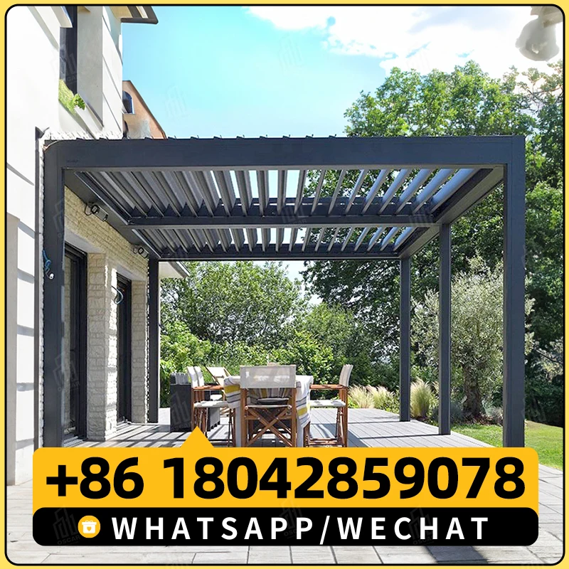 Турция изготовлена Высококачественная восьмиугольная уличная беседка из сосны