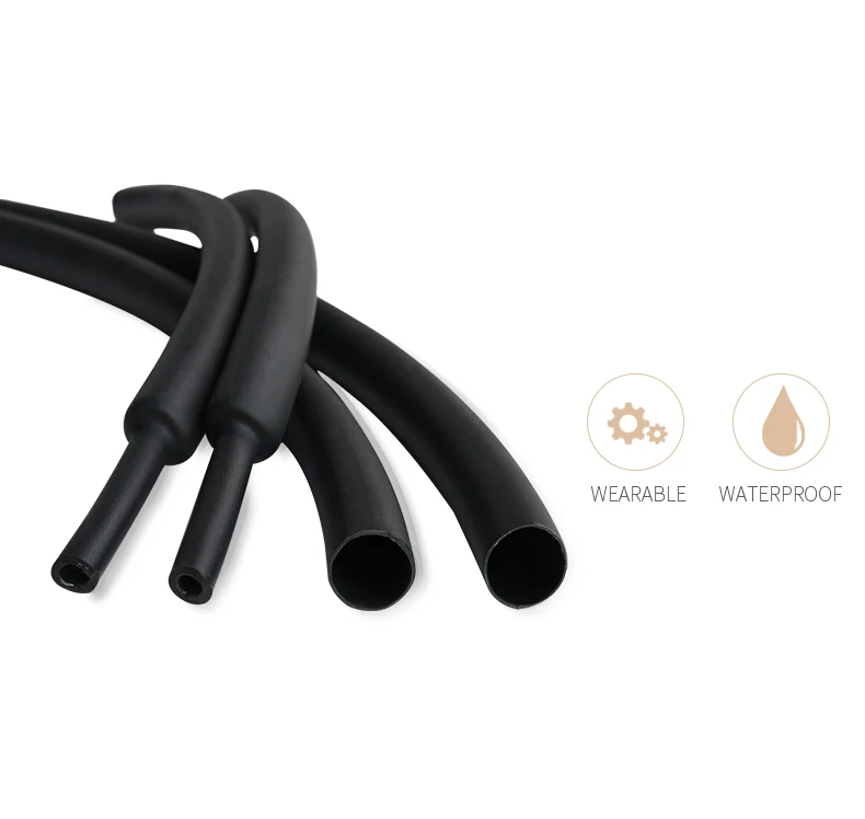 1 метр 3: термоусадочная трубка с двойными стенками клеевая диаметром 6/2 4/3 2/4 8/6 4/7