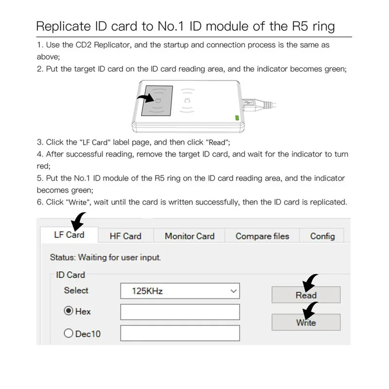 JAKCOM CDS RFID-репликатор для копирования IC и удостоверений личности R5 Smart Ring