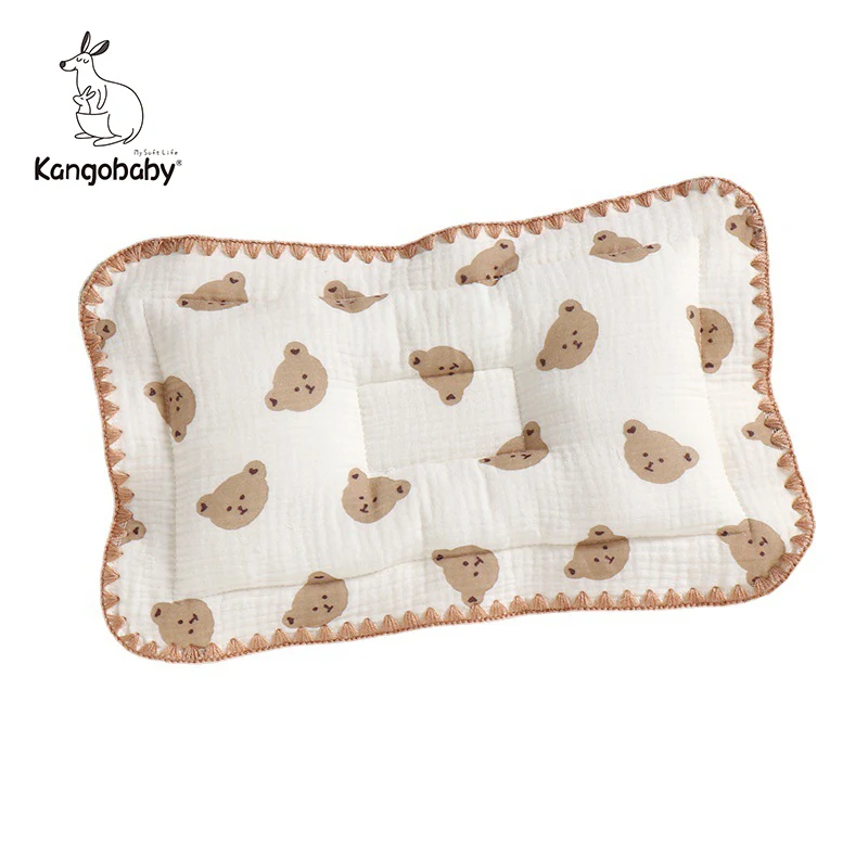 

Kangobaby #My Soft Life# Four Seasons Cute Fashion Baby Pillow Comfortable Newborn Sleep Pillow