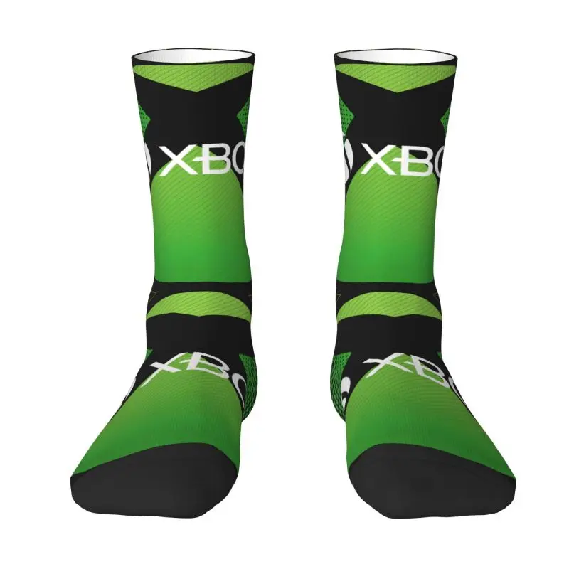 

Носки классические эластичные для мужчин и женщин, милые с принтом для Xbox, летние, Осенние, зимние, для геймеров, подарки