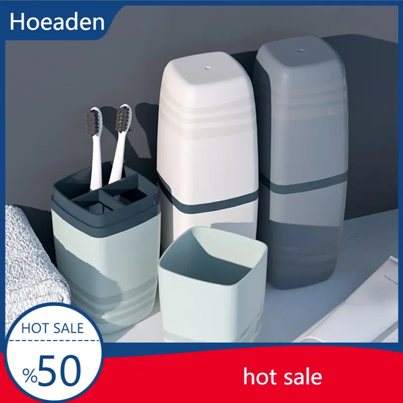 

Portable Wash Cup Toothbrush Cup Mouthwash Cup Toothbrush Cup Household Set Tooth Cylinder Cup Toothbrush Toothpaste Storage Box