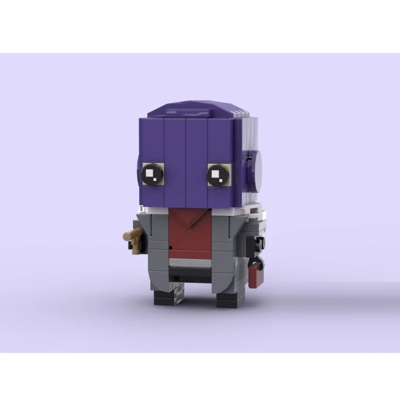 

ABS Plastic Baron Zemo BRICKHEADZ Building Blocks Mini Action Figure Toys