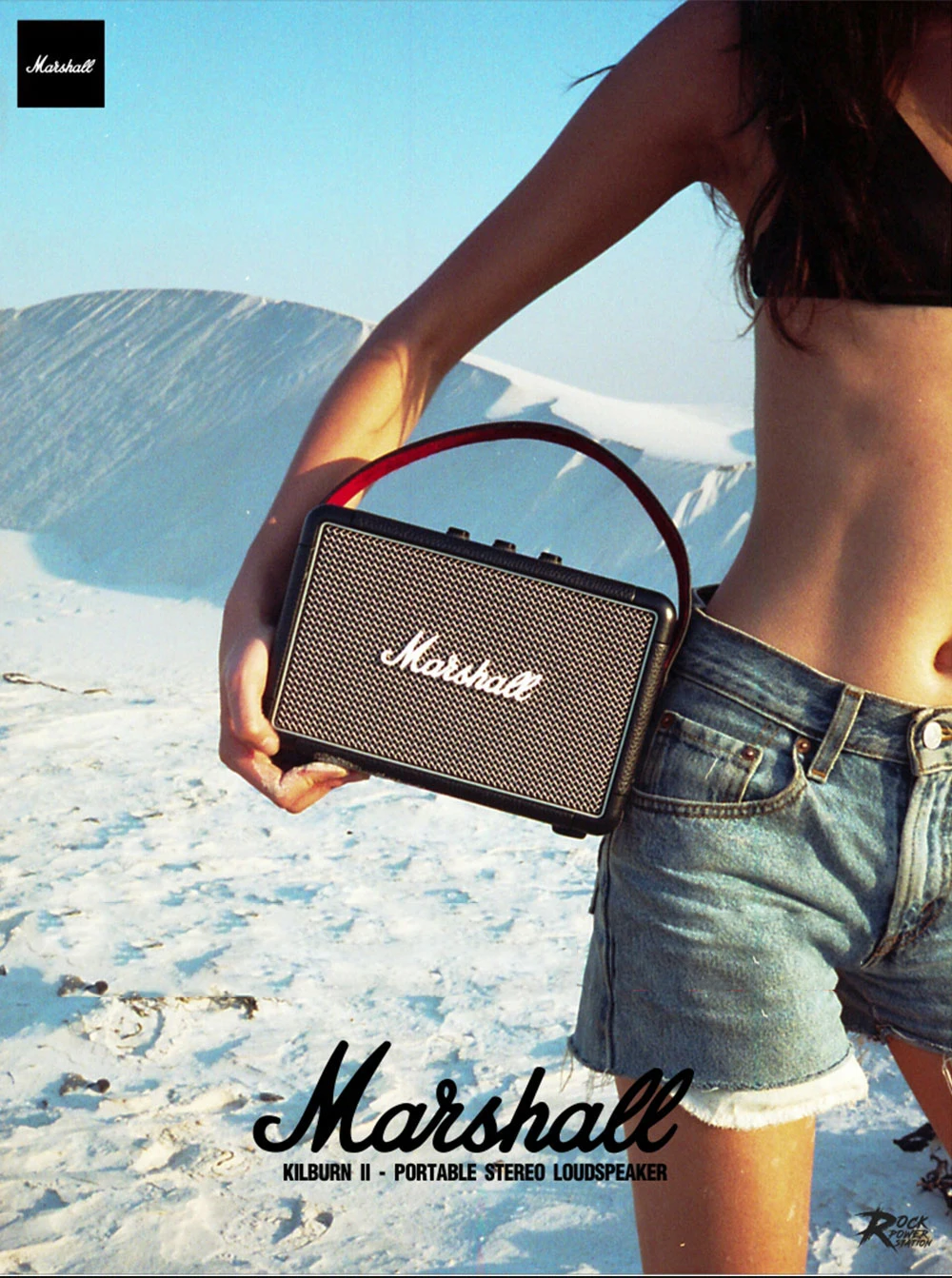 Оригинальная портативная Водонепроницаемая Bluetooth-колонка Marshall Kilburn II
