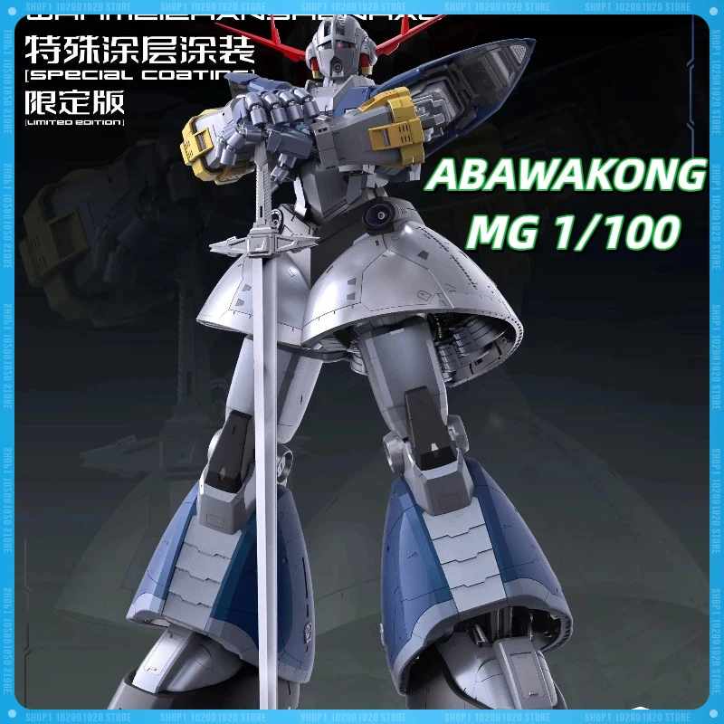 Фото Новый ABAWAKONG MG 1/100 MSN-02 Perfect Zeong, сборные модели с особым покрытием, пластиковый каркас, робот, пластиковая модель, игрушка, подарки №3