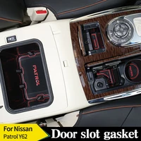 door slot gasket for nissan patrol y62 silicone car interior non slip mat scratch resistant tool decorative accessories
