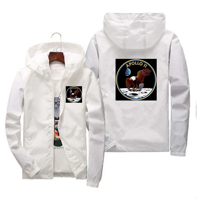 

New Fall 2022 Men's Windproof Waterproof Outdoor Adventure Hooded Jacket US Air Force Pilot flying South Korean college student