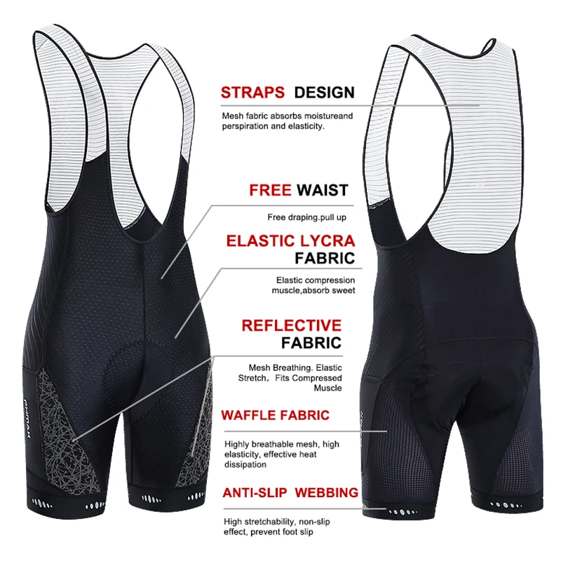 Комплект одежды PHMAX для велоспорта дышащая майка с коротким рукавом летняя