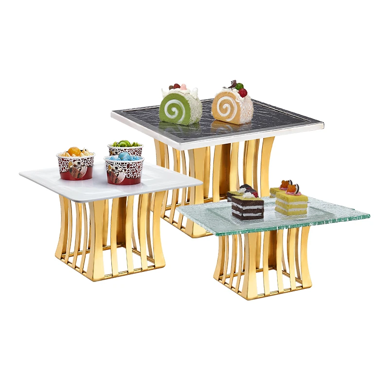 

Creative cake rack Fruit tray Dessert table Snack display rack Tea break stand Wedding food booth Cake stand cake display stand