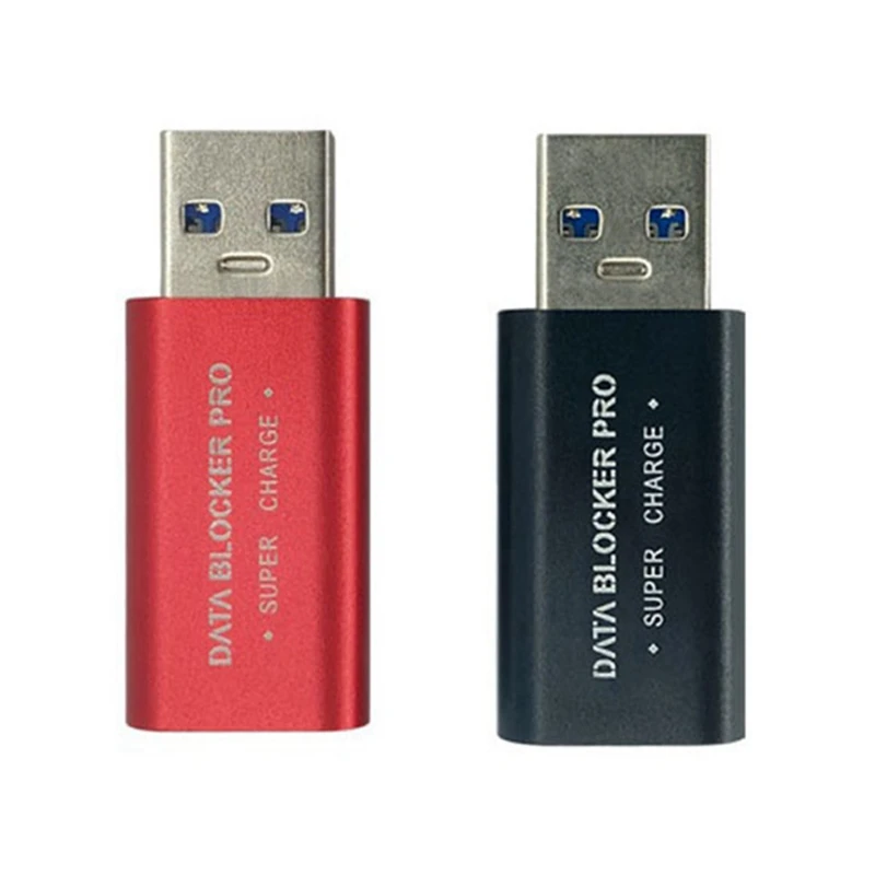 

4 шт., USB-блокировщик данных, защита данных от кражи данных только для быстрой зарядки, защита от угона сока, отказ от взлома