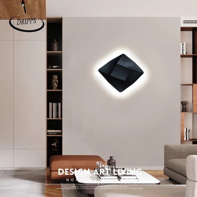 

LED bedroom living room wall lamp balcony study ceiling lamp hotel restaurant modern art lighting