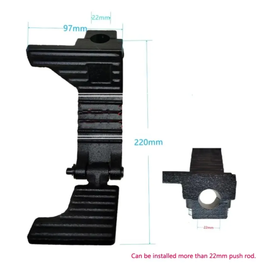 Новые педали для крана микрокопания не требующие сварки подходят экскаваторов