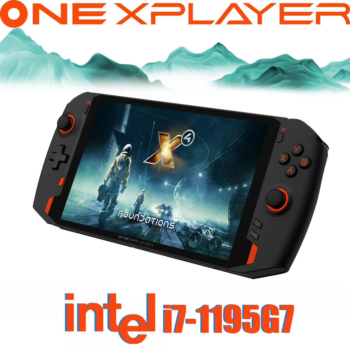 OneXplayer 1S игровая консоль ПК 8 4 дюйма ноутбук карманный компьютер i7-1195g7 16 Гб ОЗУ 1 ТБ