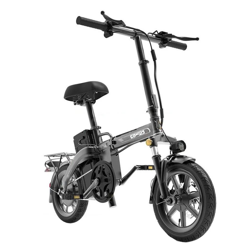 

14 Inches Electric Bicycle Fold Lithium Battery Vehicle Men And Women Valet Driving Adult Assistance Aluminium Alloy