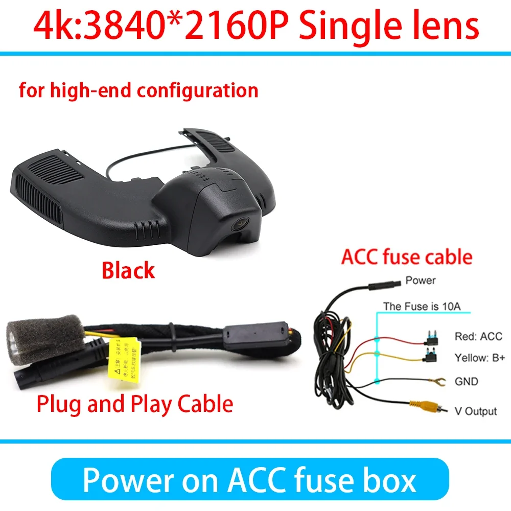 

Автомобильный видеорегистратор ZhuCamX ночного видения UHD 4K 2160P DVR видеорегистратор для Mercedes Benz GLS X167 GLE W167 V167 2019-2023