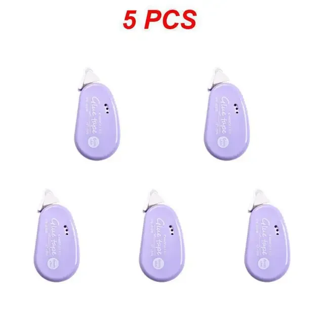 

1 ~ 5 шт. 6 м * 6 мм двухсторонний клей для скрапбукинга коллажа фотоальбома школьные канцелярские принадлежности ролик