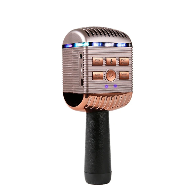 

Bluetooth Wireless Microphone Portable Handheld Karaoke Live Party Singing Microphone For Mobile Phone Pc