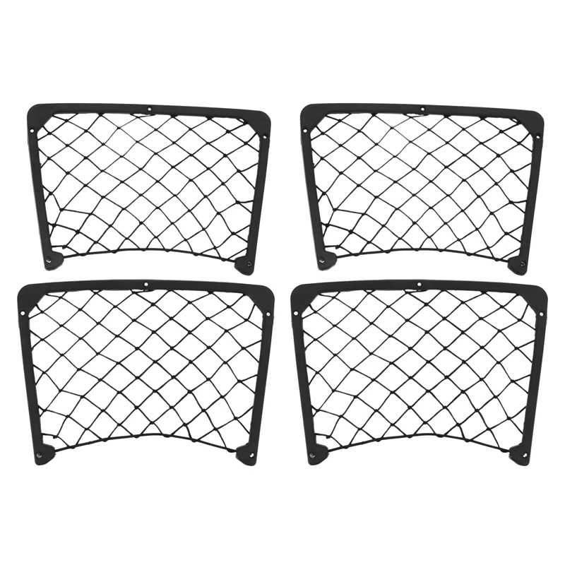 

4PCS Bus Storage Bag Seat Bus Rear Net Pocket Rear Storage Bag Storage Net Camper Car Storage Bag