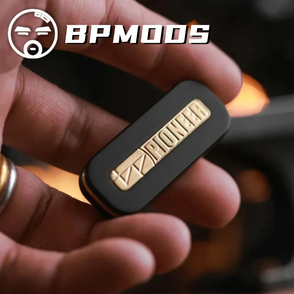 Фото BPMODS PIONEER Фиджет-слайдер: игрушка для снятия стресса, фиджет-игрушки для взрослых, нержавеющая сталь, сенсорный слайдер, гаджеты для снятия тревоги №2