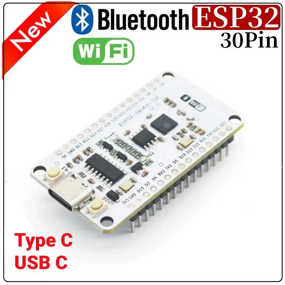 Плата разработки ESP32 WIFI + Bluetooth двухъядерный процессор беспроводной модуль